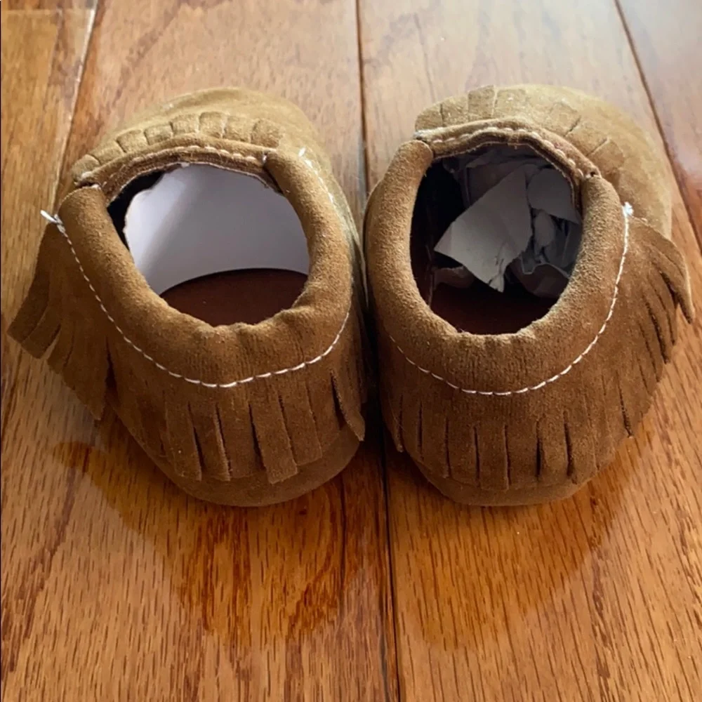 Brand new baby moccasins